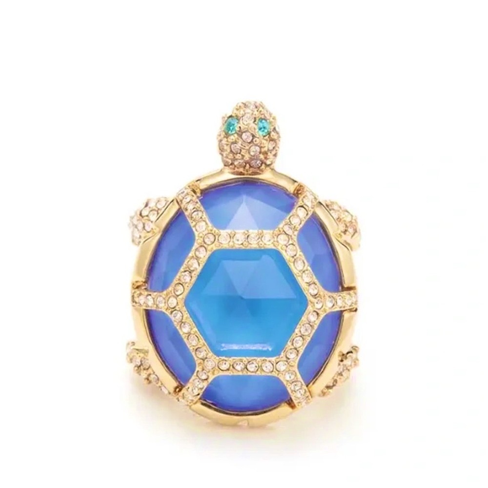 Kate Spade Paradise Found Turtle Ring. Size 6